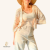 Easy Reversible Crochet Cardigan Pattern – Summer Boho Beach Cover-Up (Sizes S–2XL)